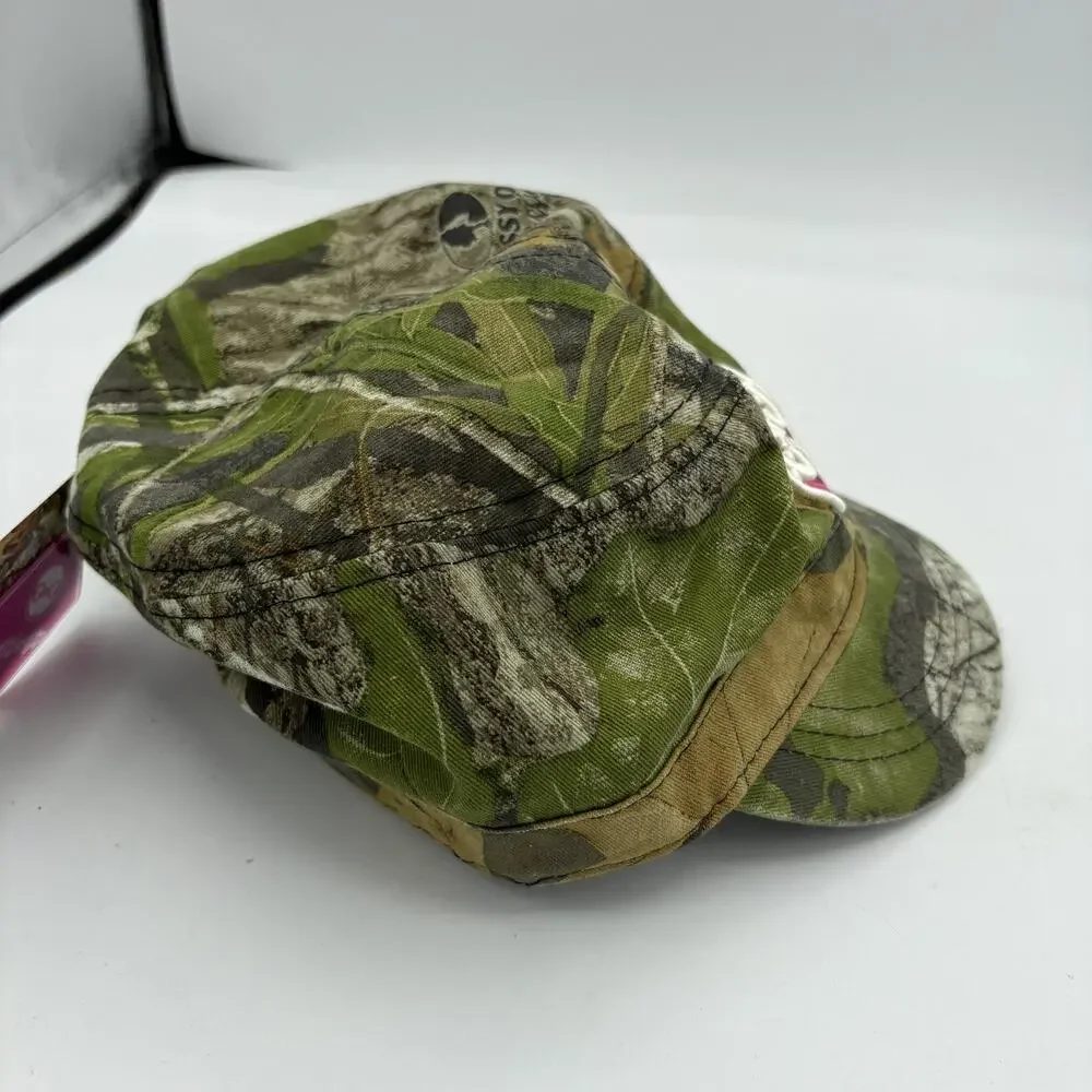 Mossy Oak Girls With Guns‎ Hat Cap Womens Strap Back Obsession Camo Pink Scope